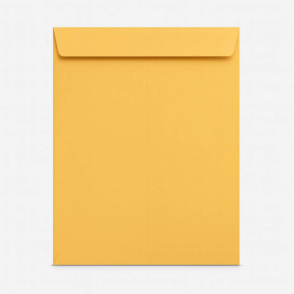Image of Envelope Laminated Yellow A4 14x10 Trison Pack of 50