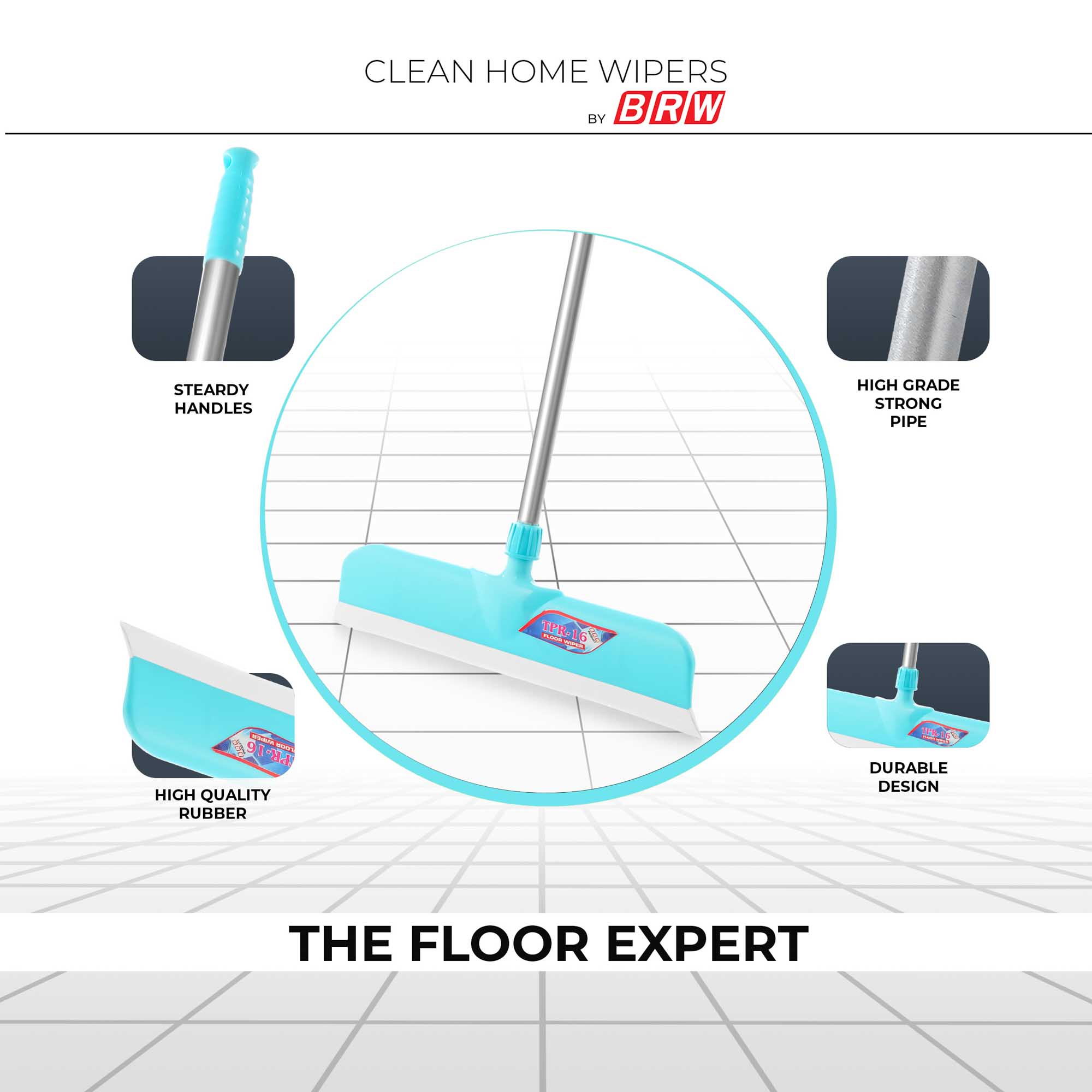 Floor Wiper TPR 16 BRW