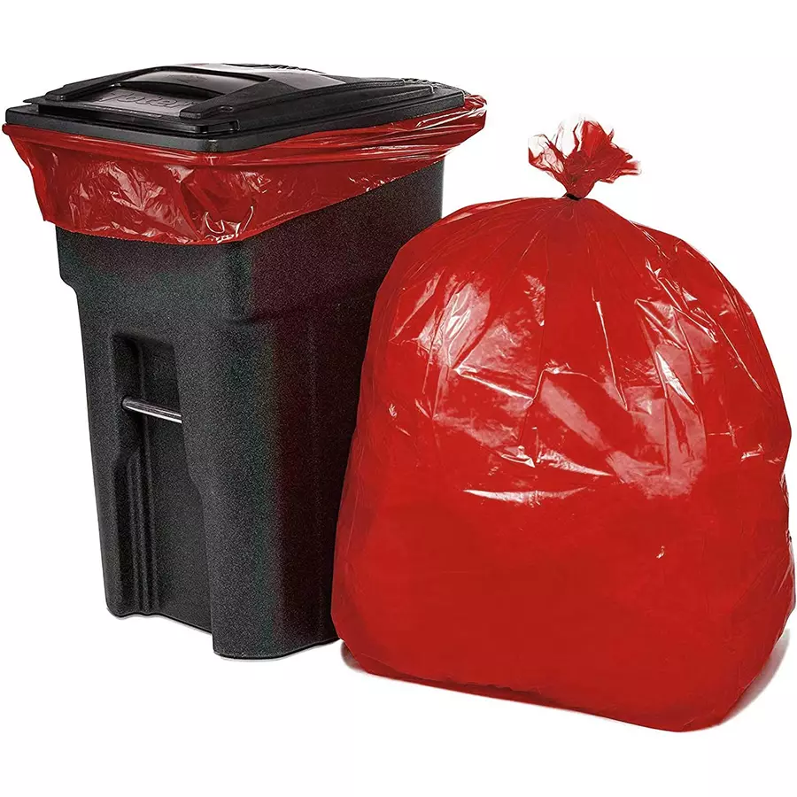 Garbage Bag Red 28x32