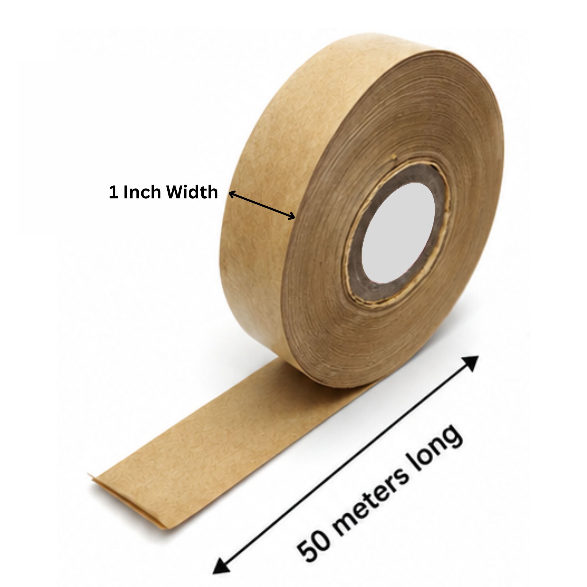 Packaging Tape 24mm x 50Mtrs Brown Paper Tape