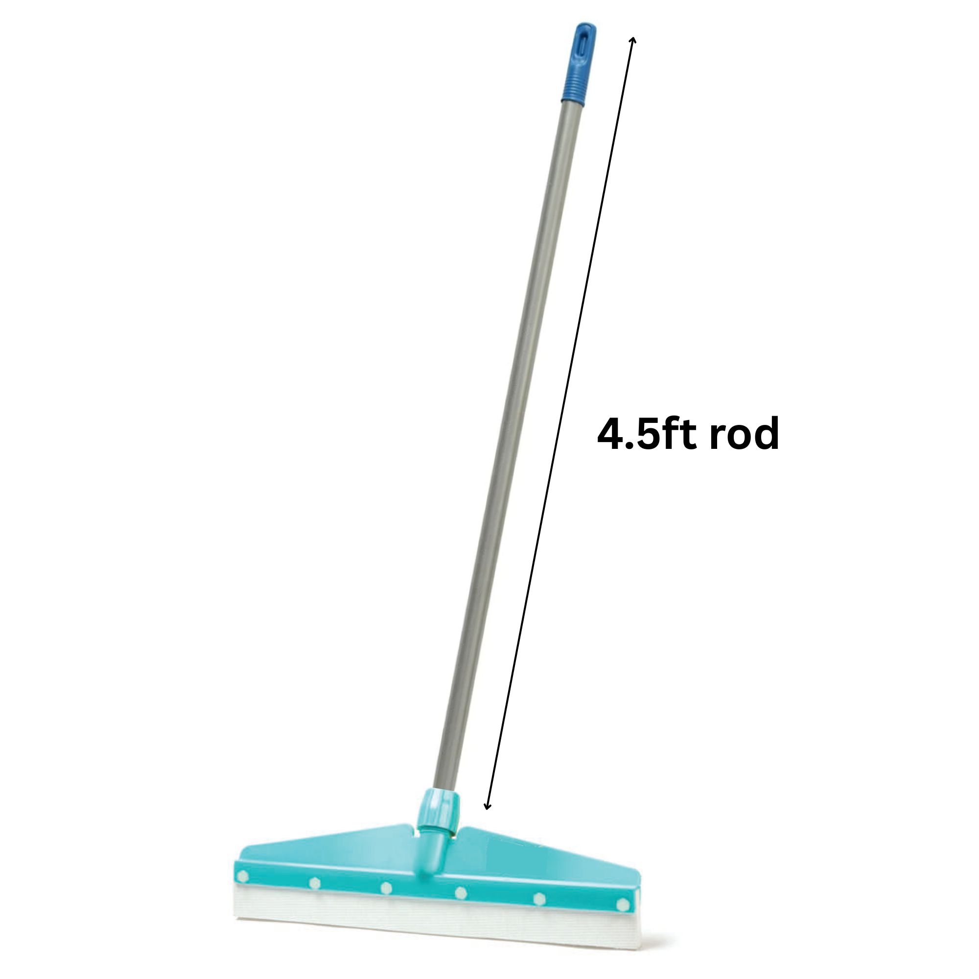 Floor Wiper  21 Standard White Rubber with 45ft rod