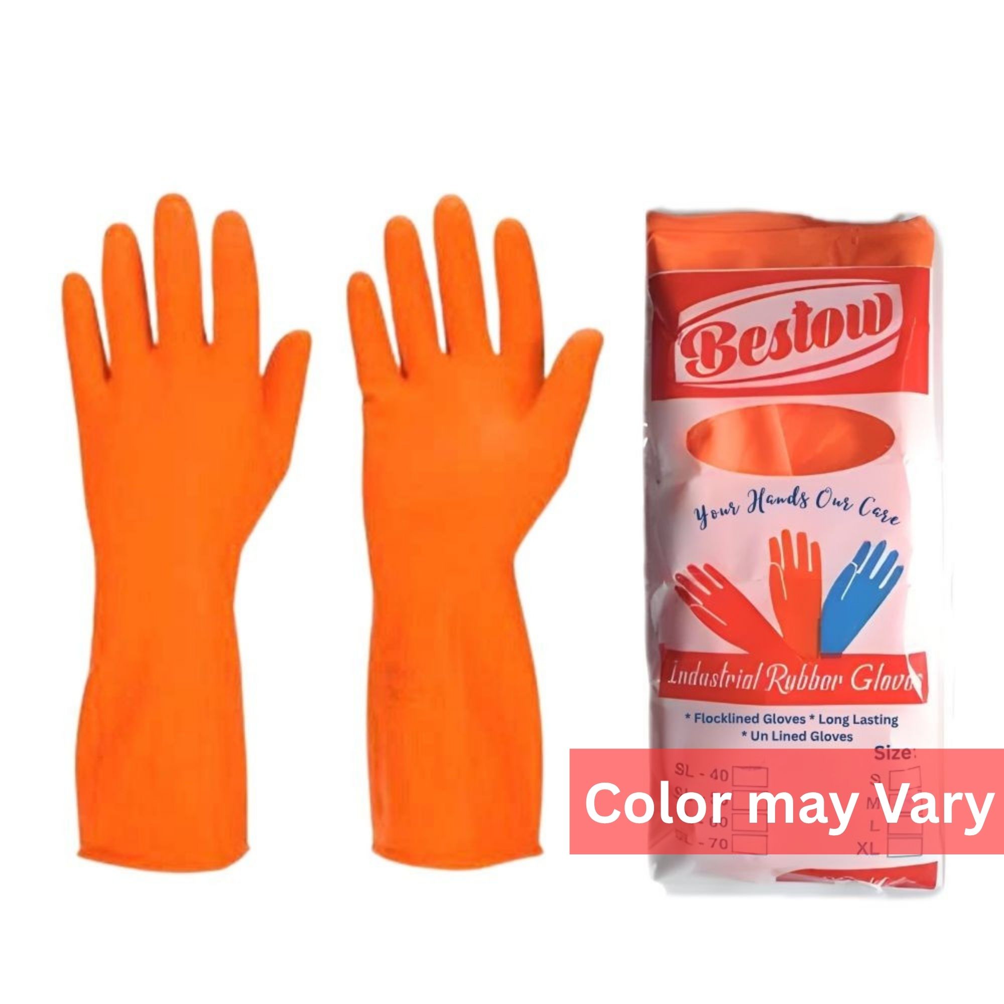 Hand Gloves Rubber Bestow