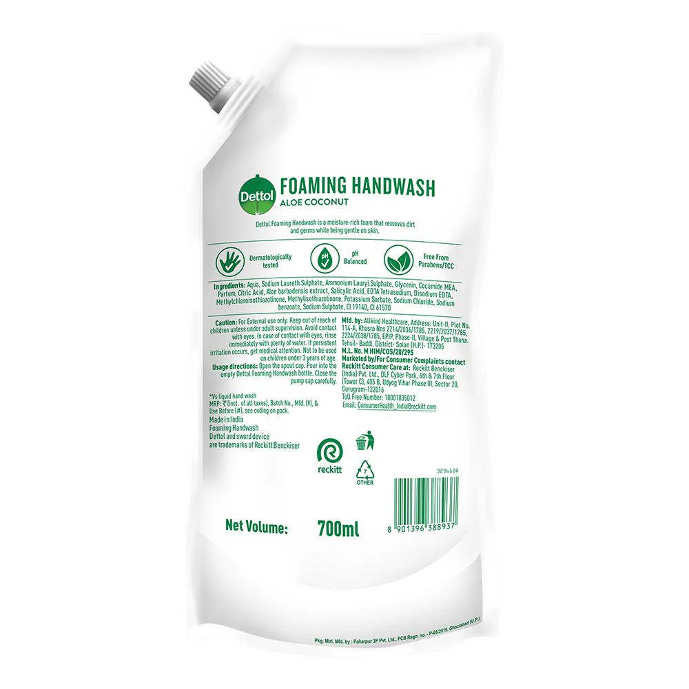 Dettol Hand wash Foaming 700 Ml