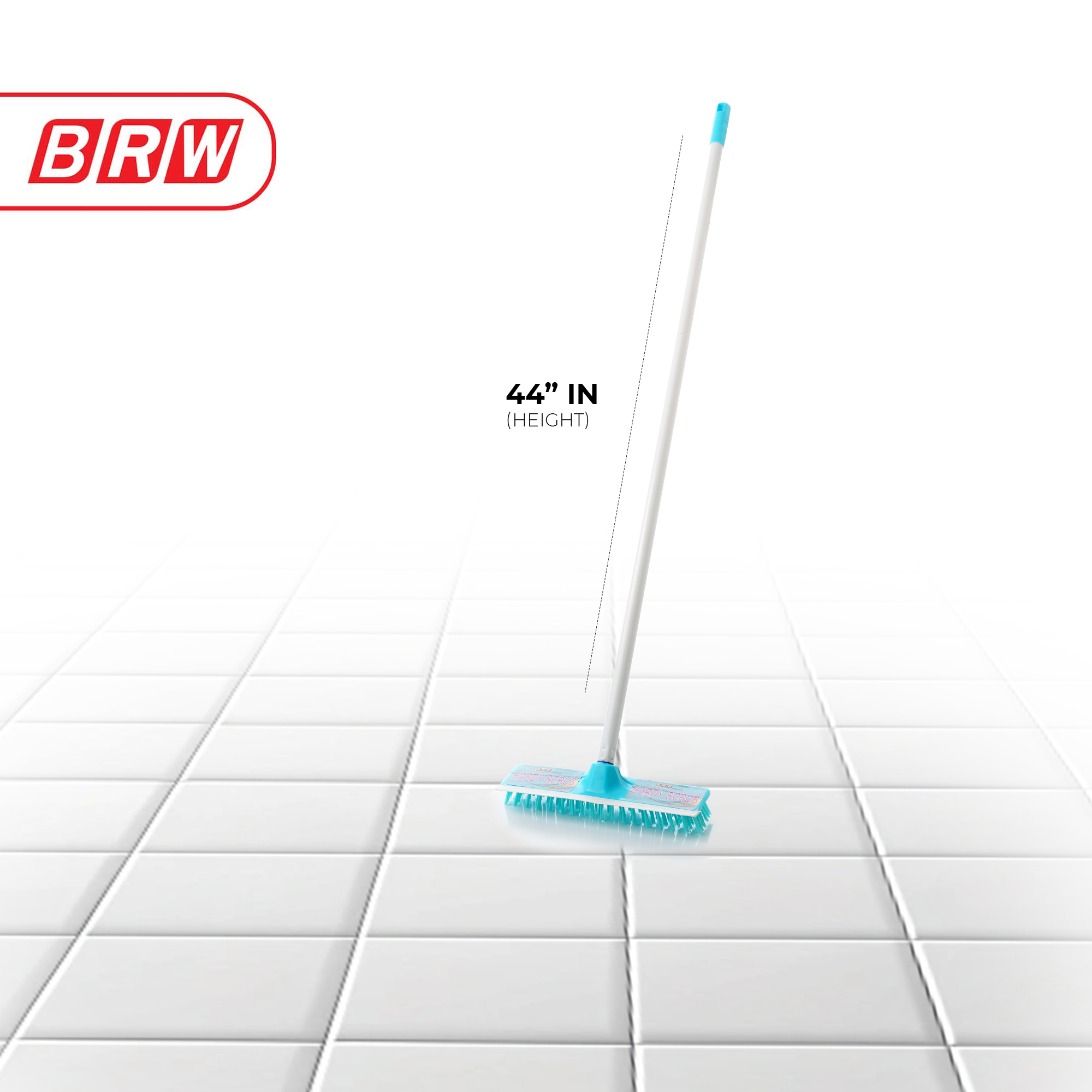 Floor Brush with Wiper BRW
