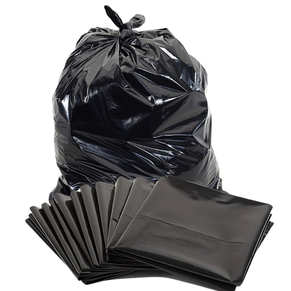 Garbage bag black 20x24 Packet 12 Pcs