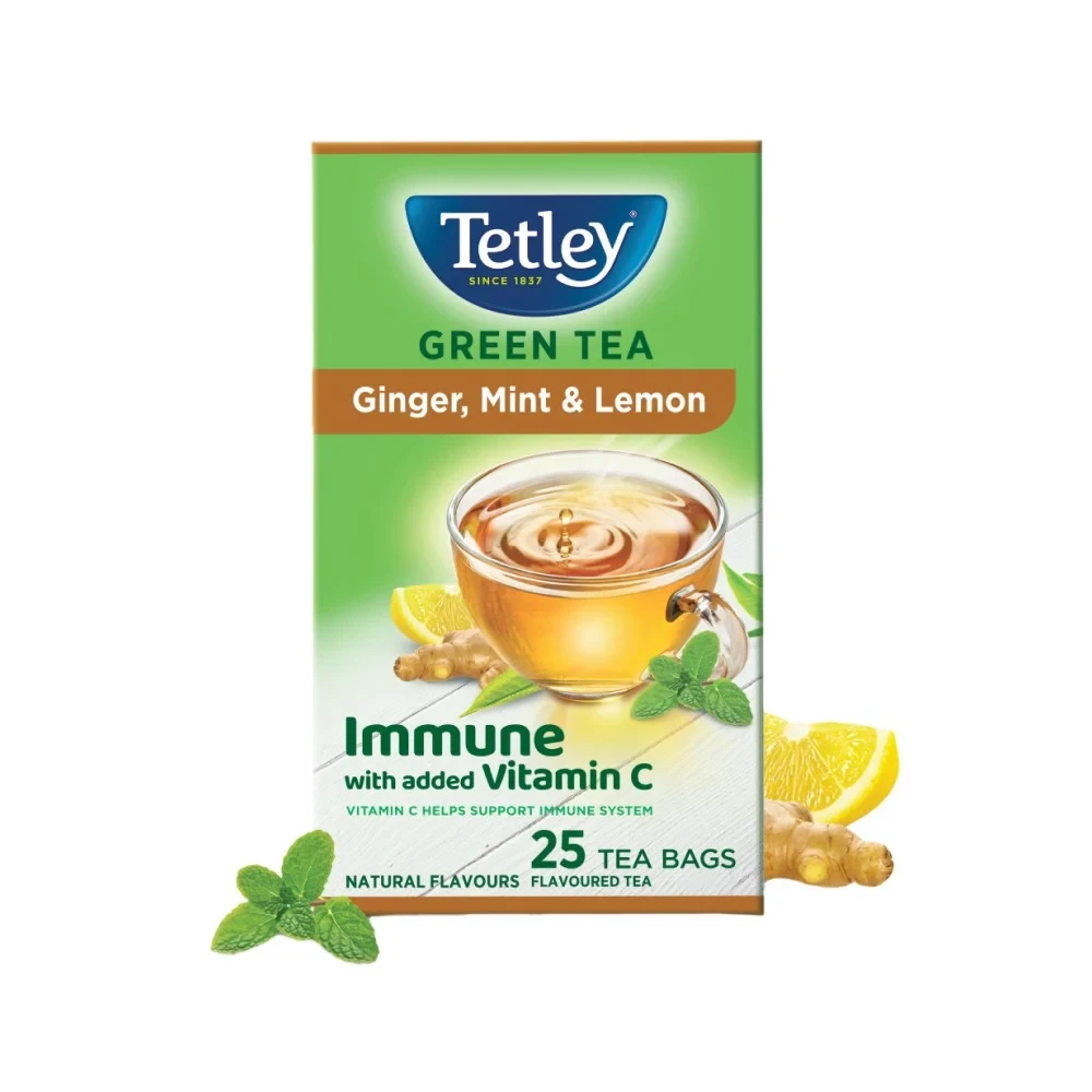 Tetley Green Tea 25 Pcs