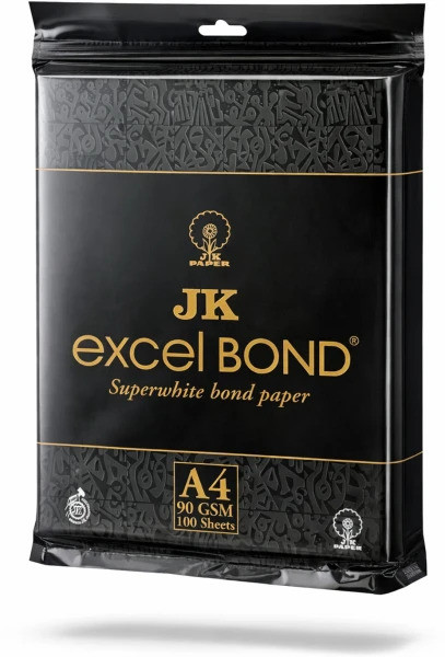 JK Bond paper A4 Size 90 GSM 100 Sheets