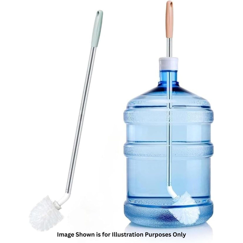 Image of Generic Water Bottle Cleaning Brush, 360 Deg Rotating, Long Handle, Up to 20 L Bottles, Heavy-Duty
