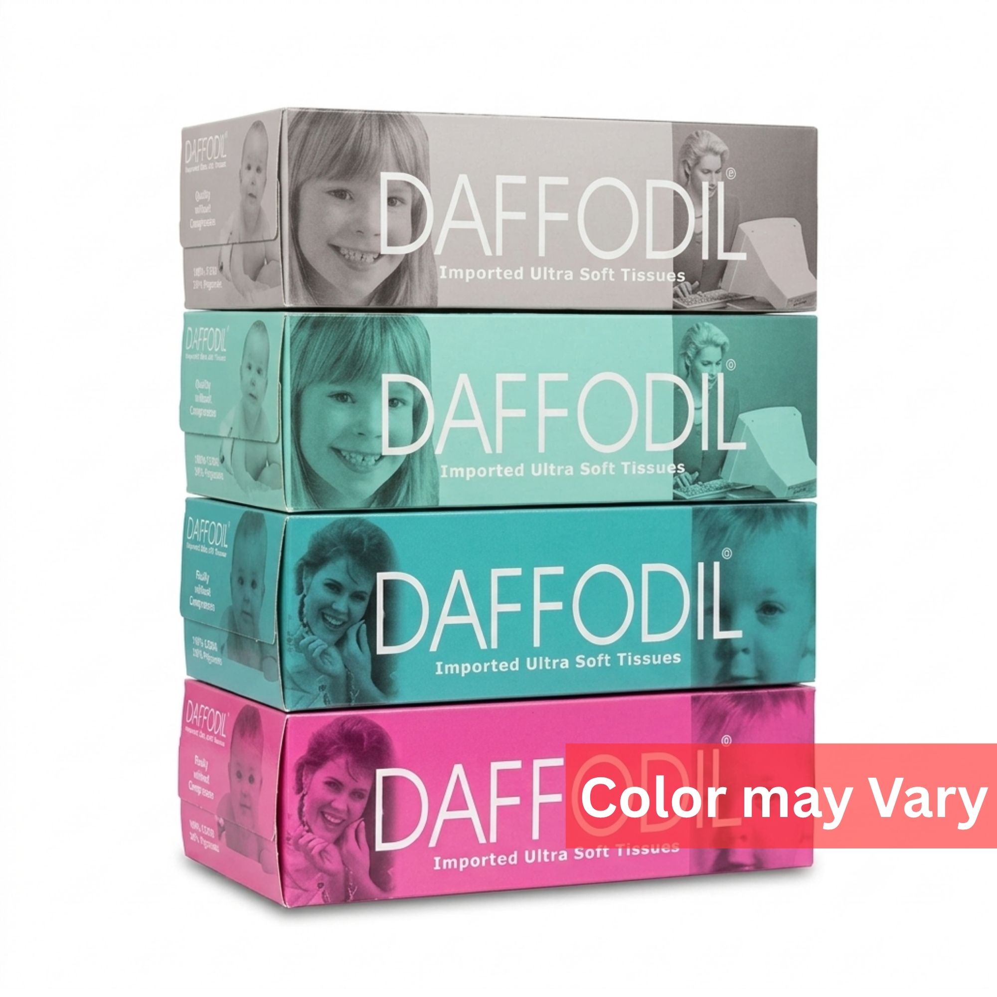 Daffodil Imported Facial Tissue 2 Ply 100 Pulls
