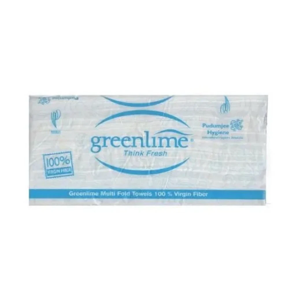 M-Fold 100 Sheets 1 Ply Greenlime 01410083