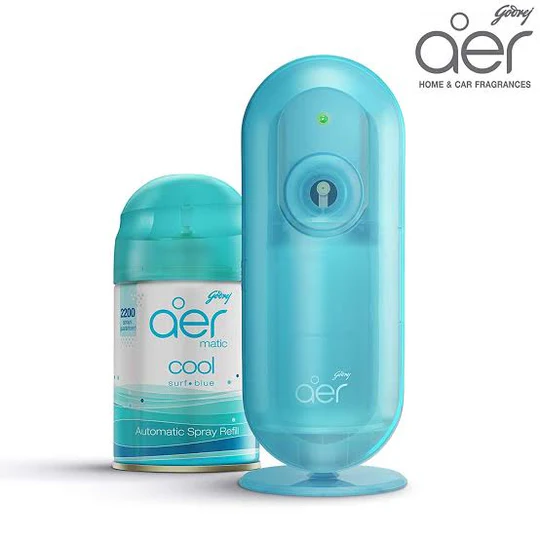 Room Freshener Automatic Refill Aer Matic 210 Ml with Dispenser