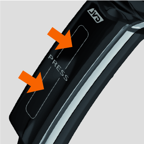 Hair Dryer JVD Wall Mounted Black