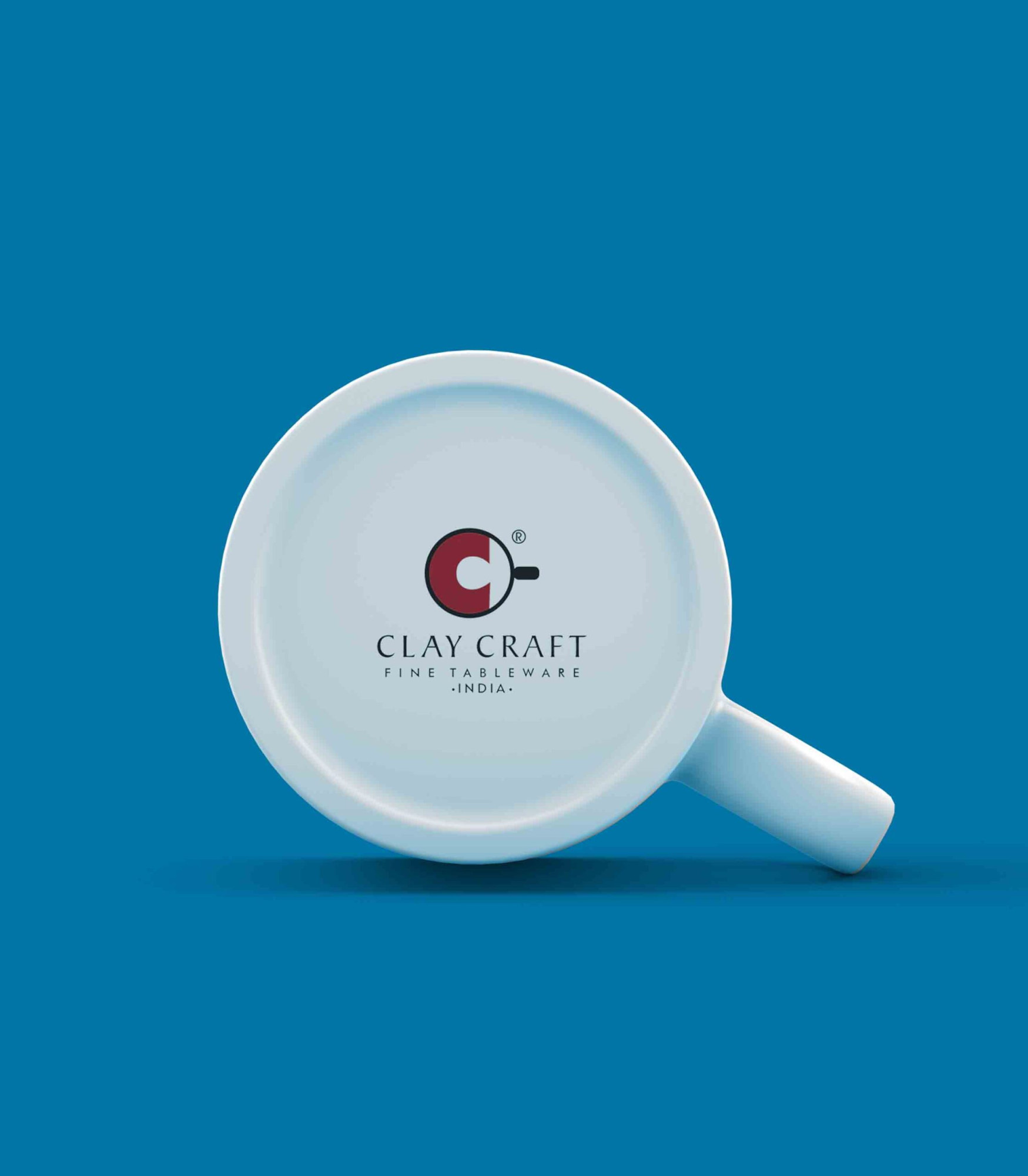 Tea Cup White Clay Craft