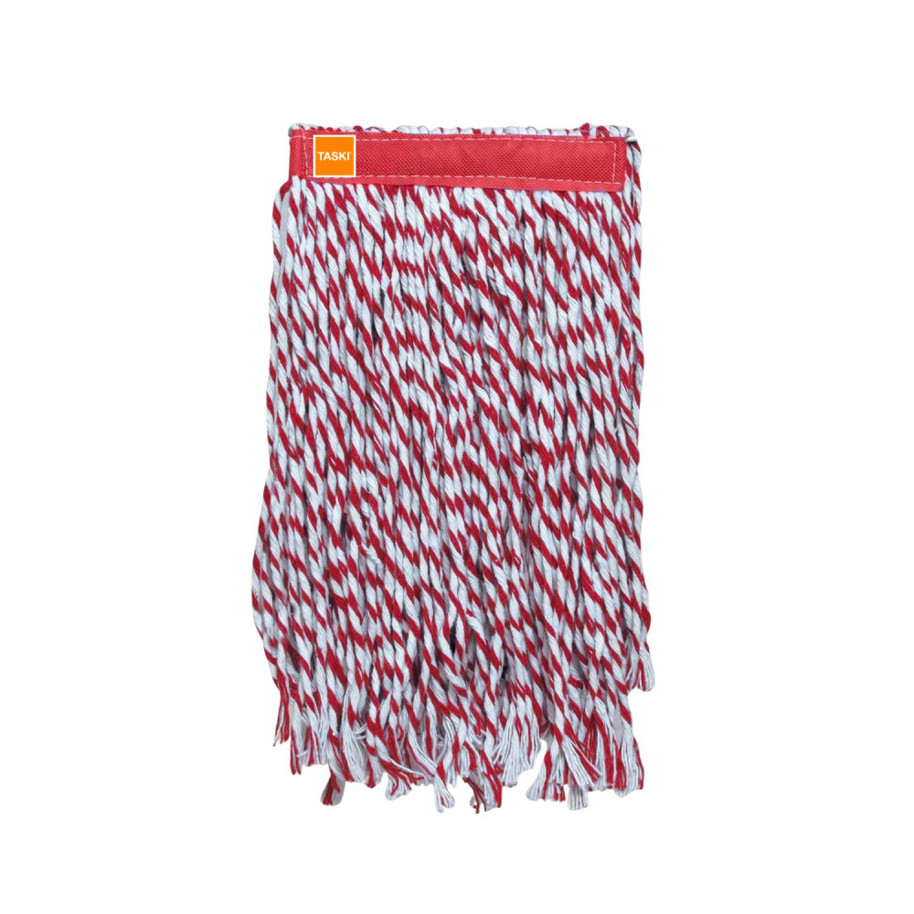 Image of Taski Fringe Mop 450g Loop End Red