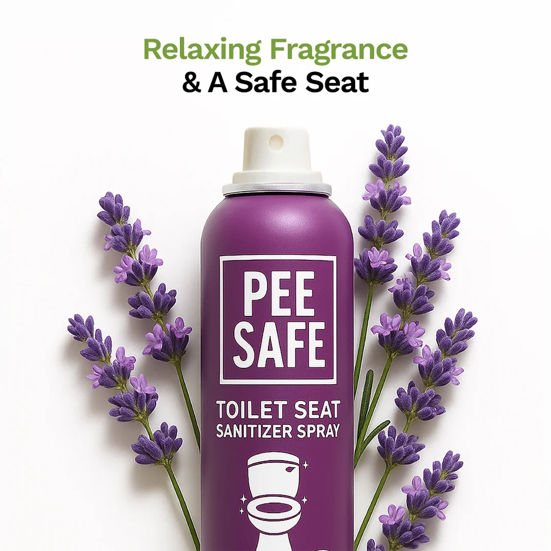 Pee Safe RC038 Toilet Seat Sanitizer Spray Floral 75 ml