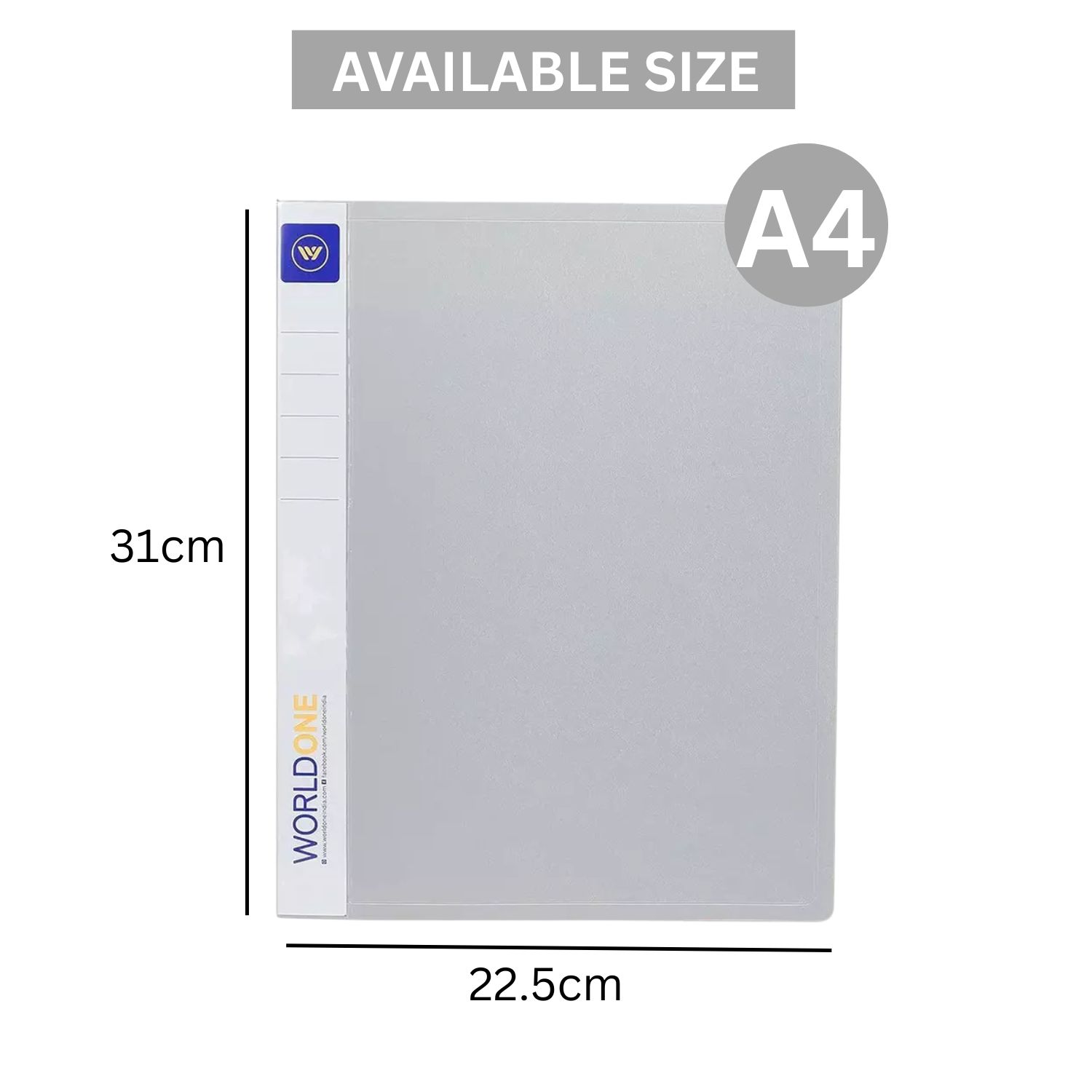 ClearBook A4 10 Pages WorldOne CB500