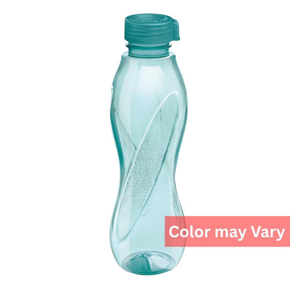 Image of Water Bottle 1 Ltr Plastic Wide mouth Milton