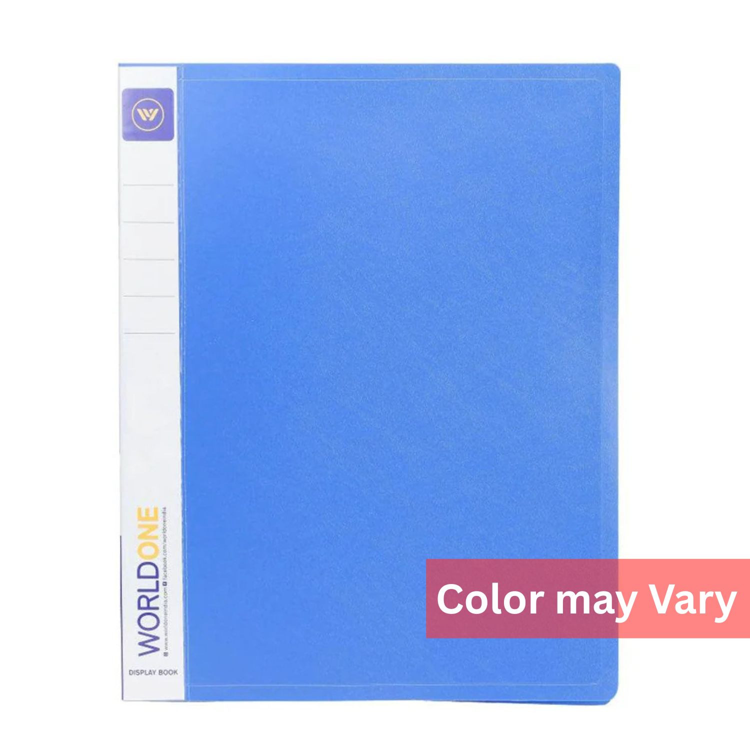 Clearbook Sample ClearBook A4 20 Pages WorldOne CB501