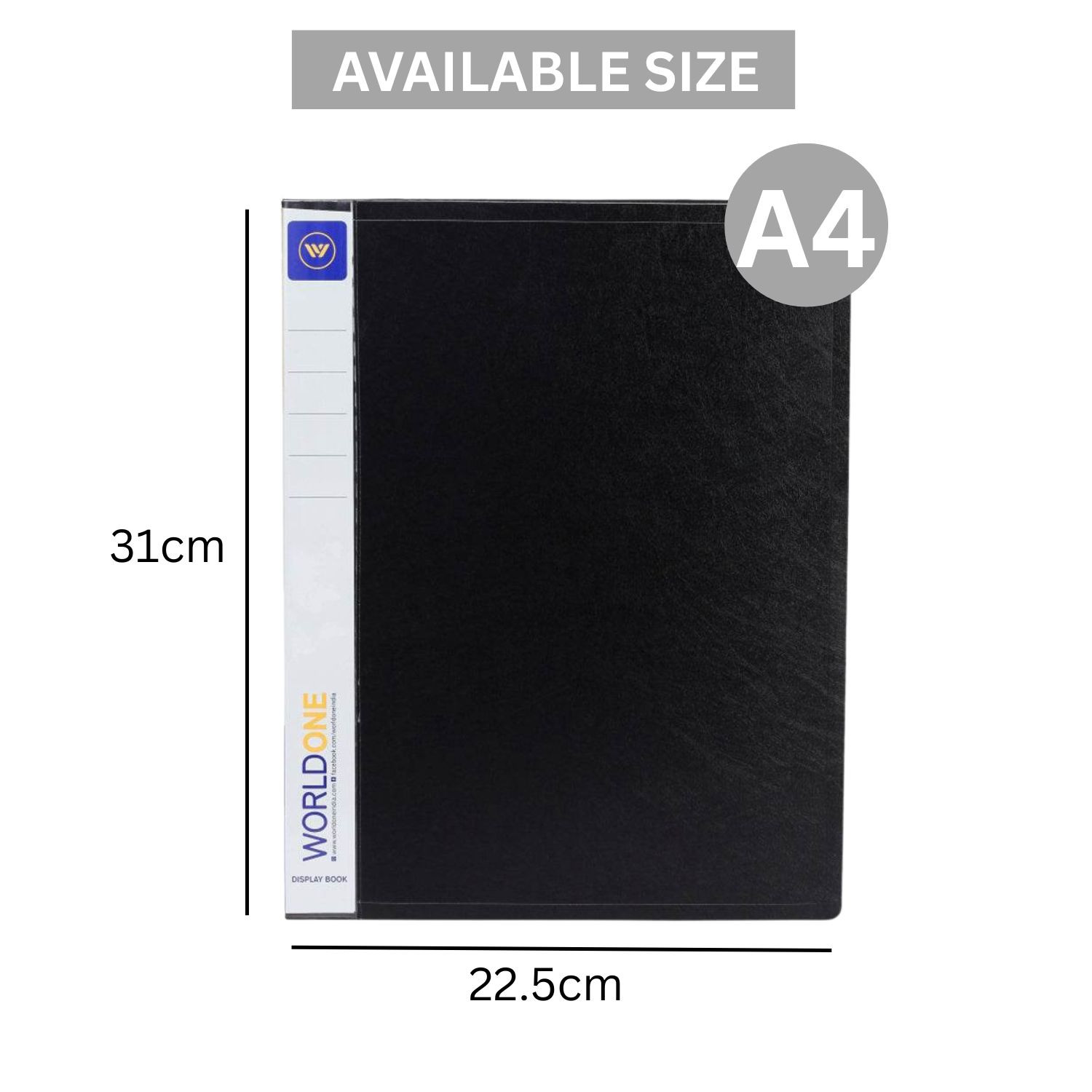 Clearbook Sample ClearBook A4 30 Pages WorldOne CB502