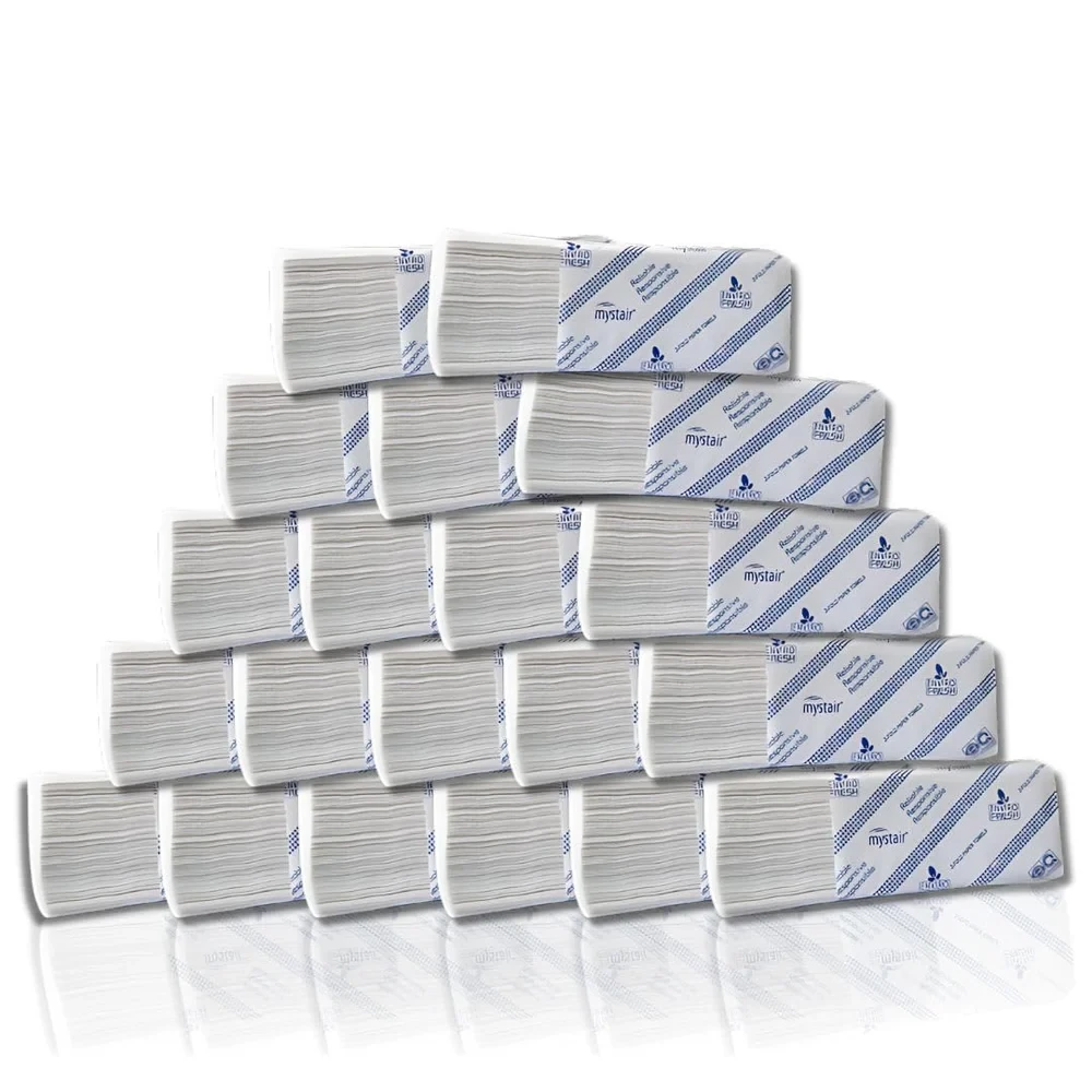 Image of M-Fold 100 Sheets 30 GSM 19*21 4232 Mystair Pack of 20