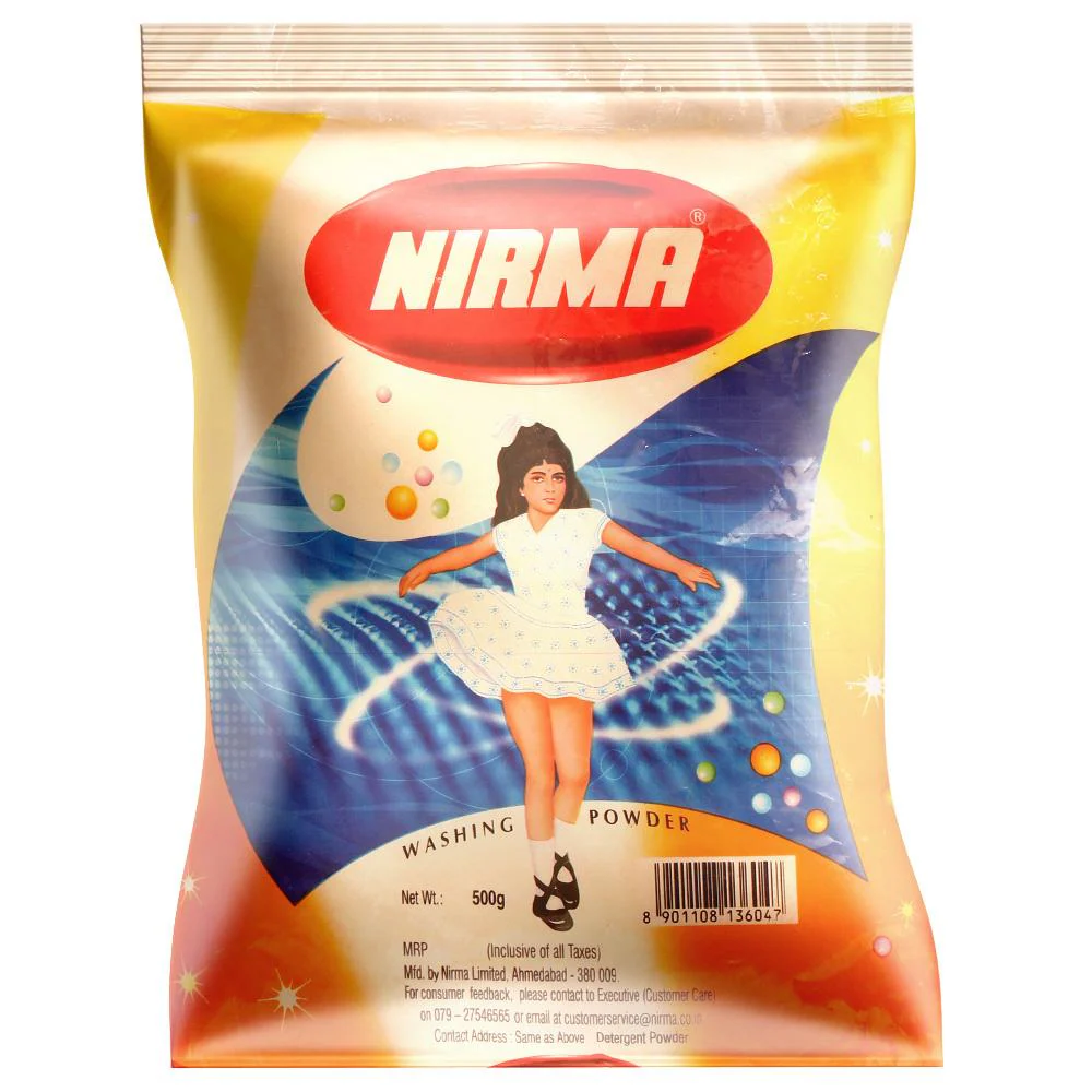 Detergent Powder 500 Grams Nirma