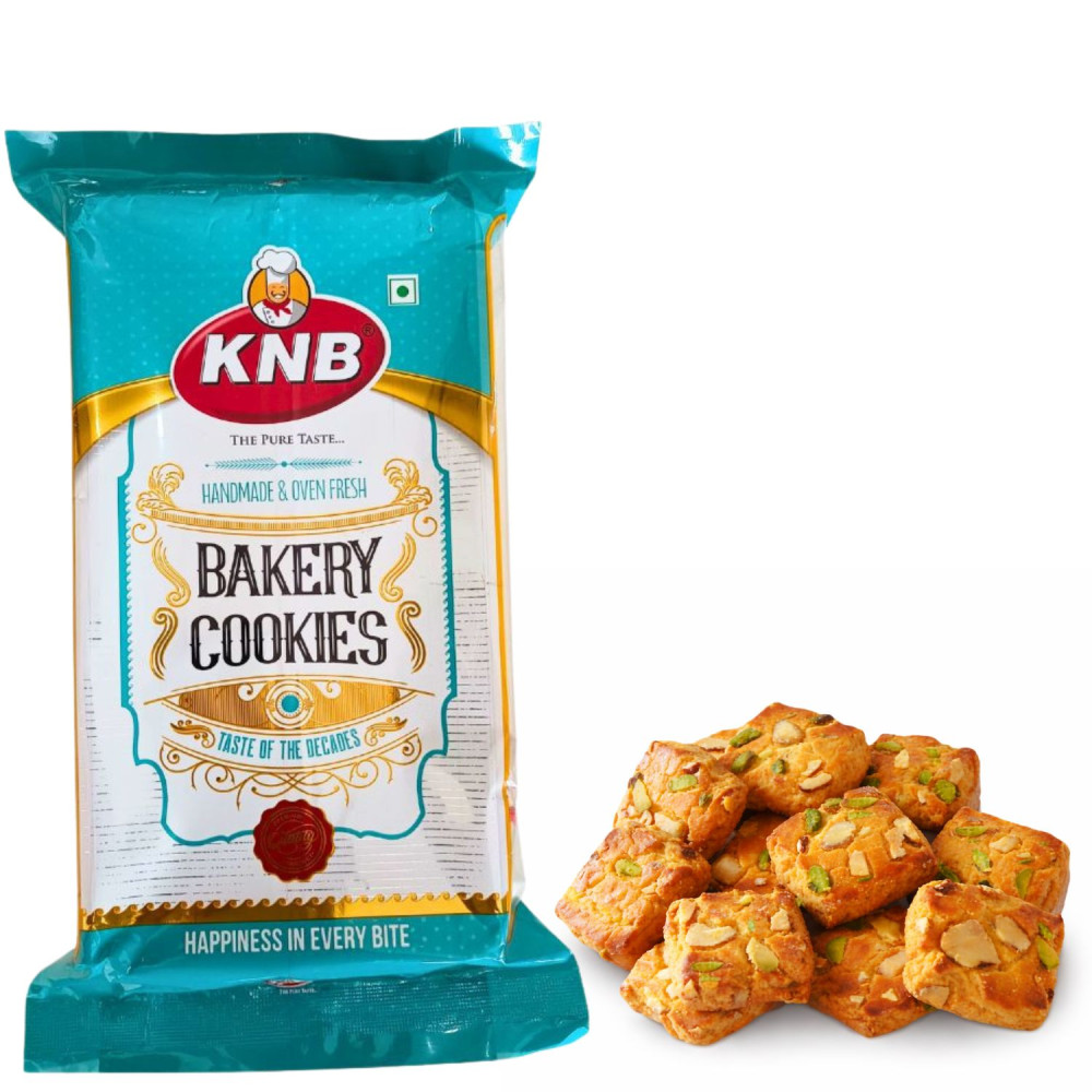Image of Bakery Biscuit Namkeen Jalebi KNB 400 Grams