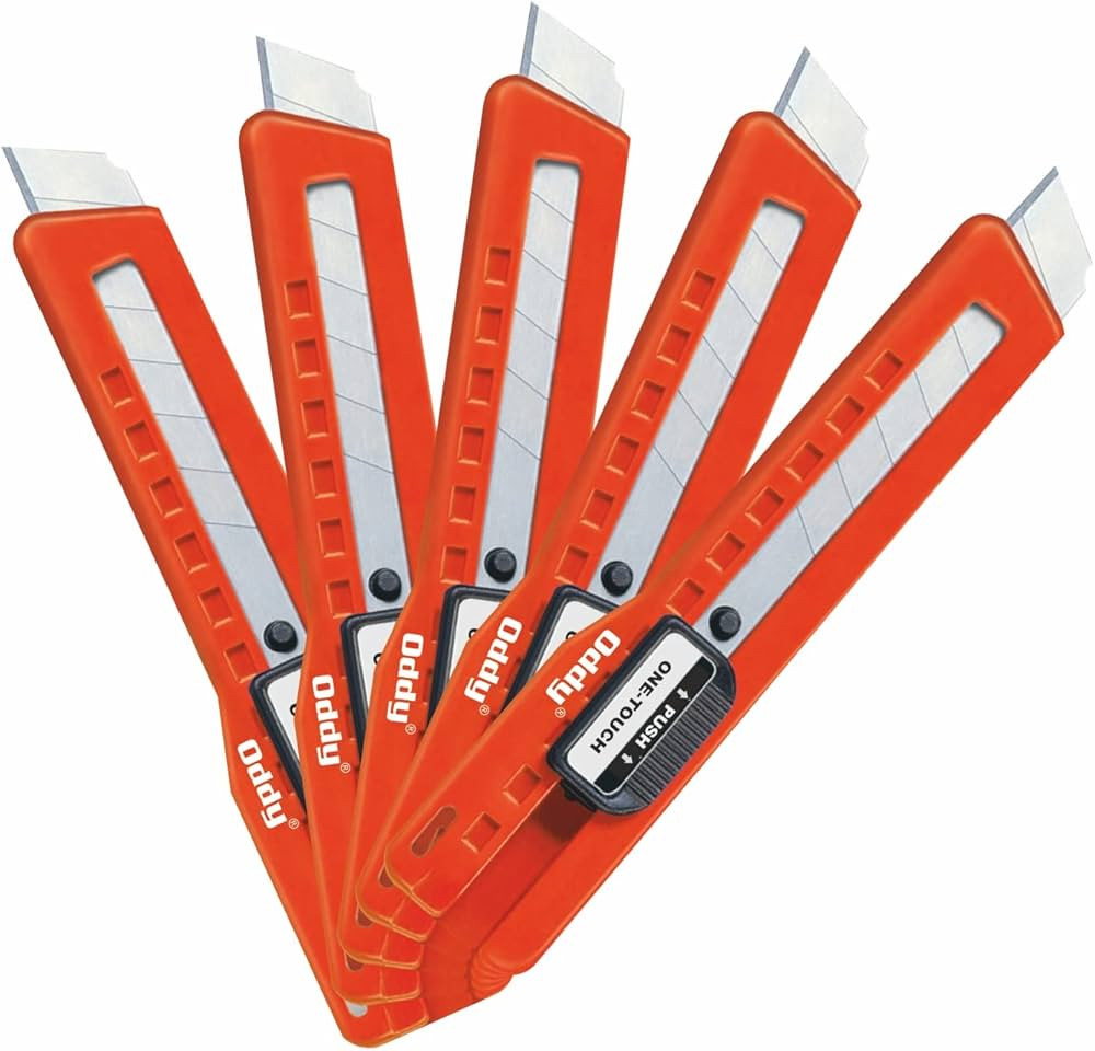 Cutter Knife Auto Lock Oddy 18mm CK18-11