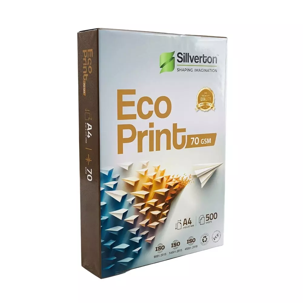Silverton Eco-Print Copier Paper A4 Size 70 GSM 500 Sheets