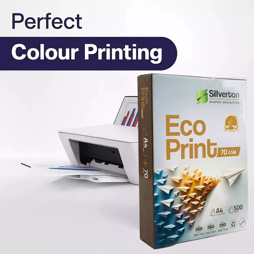 Silverton Eco-Print Copier Paper A4 Size 70 GSM 500 Sheets