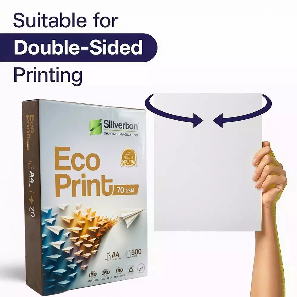Silverton Eco-Print Copier Paper A4 Size 70 GSM 500 Sheets