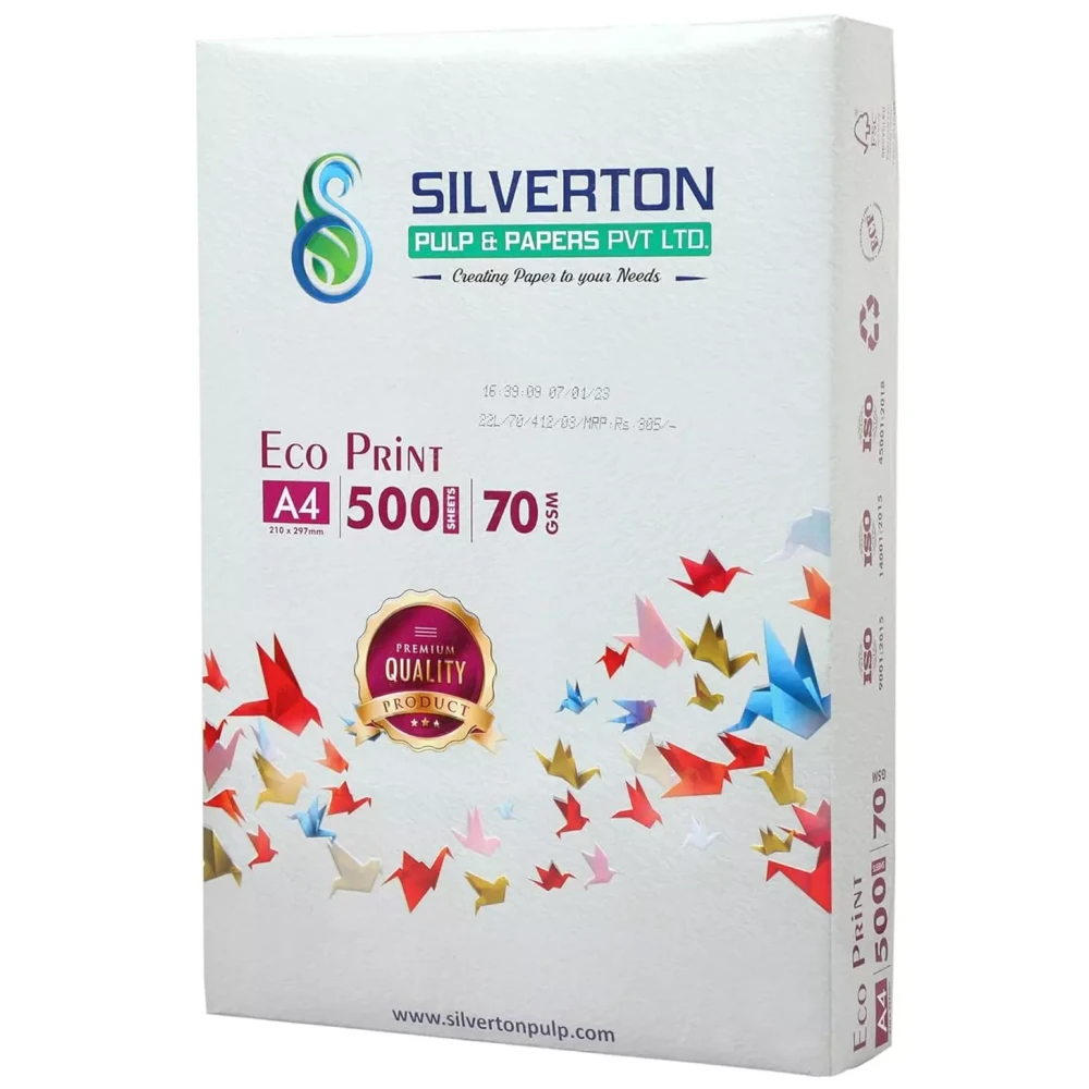 Image of A4 paper 70 GSM Silverton