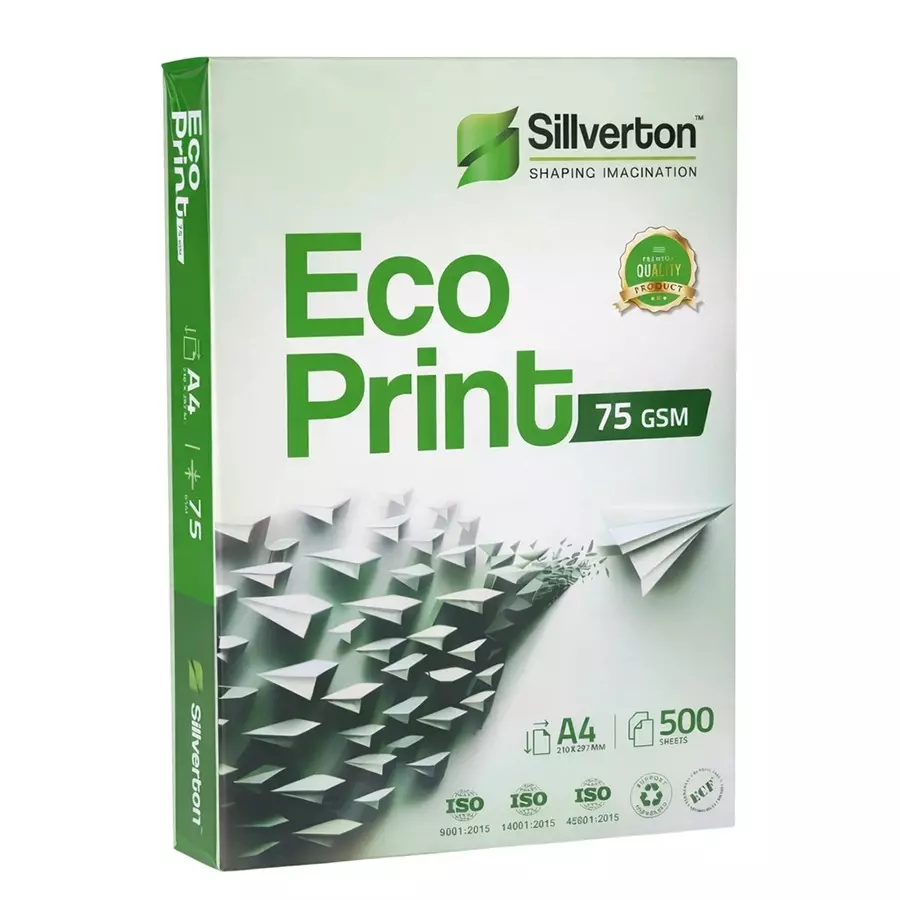 Silverton Eco-Print Copier Paper A4 Size 75 GSM 500 Sheets
