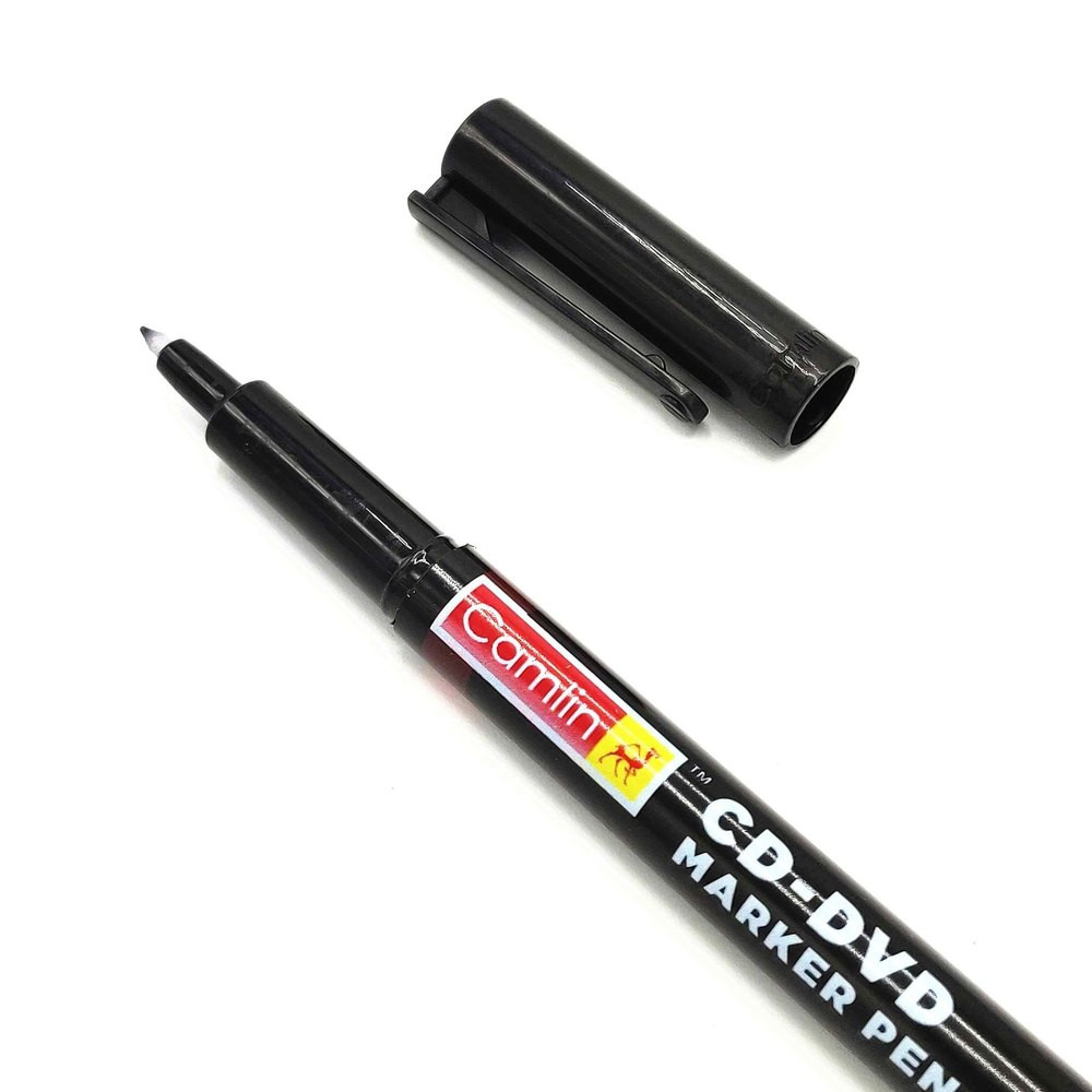 CD-DVDOHP Marker Pen Black Camlin