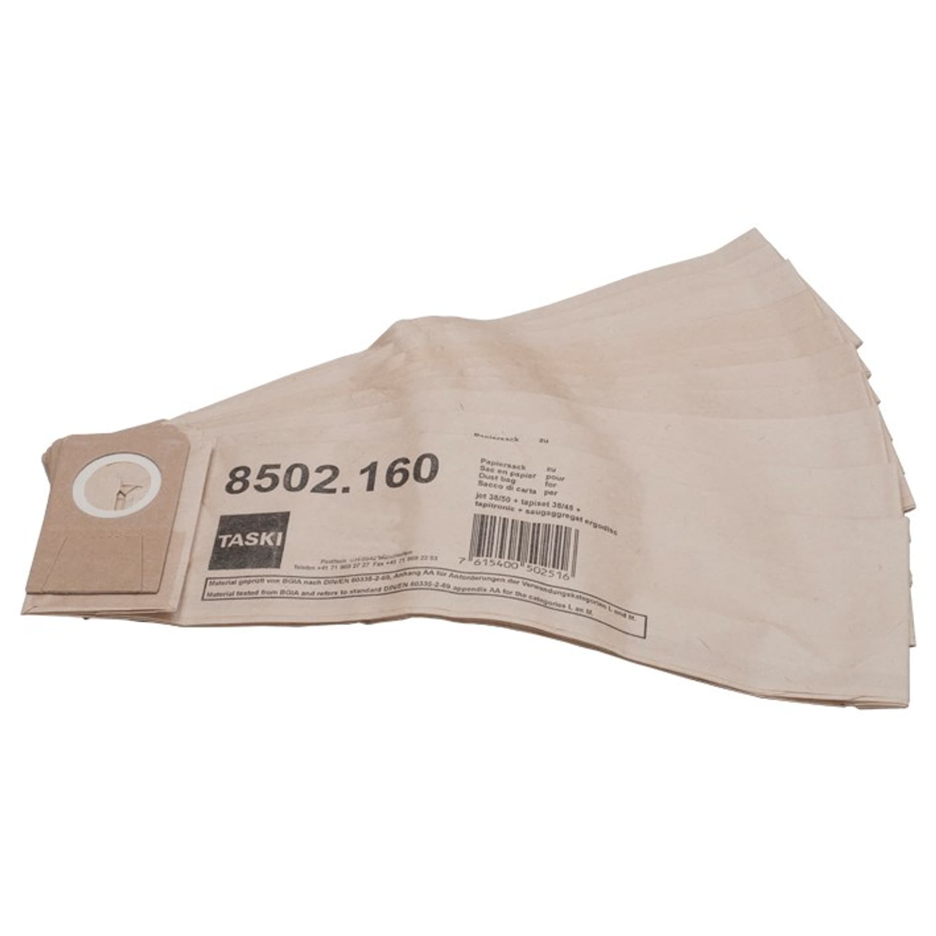 Taski Double Filter Paper Bags For Jet 50 Euro