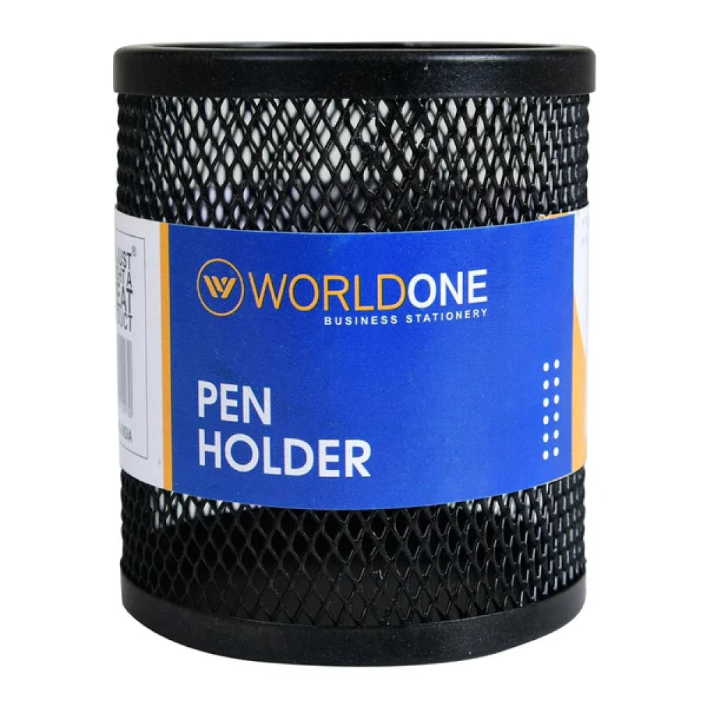 Image of Pen stand Black Jali WPS341 Worldone