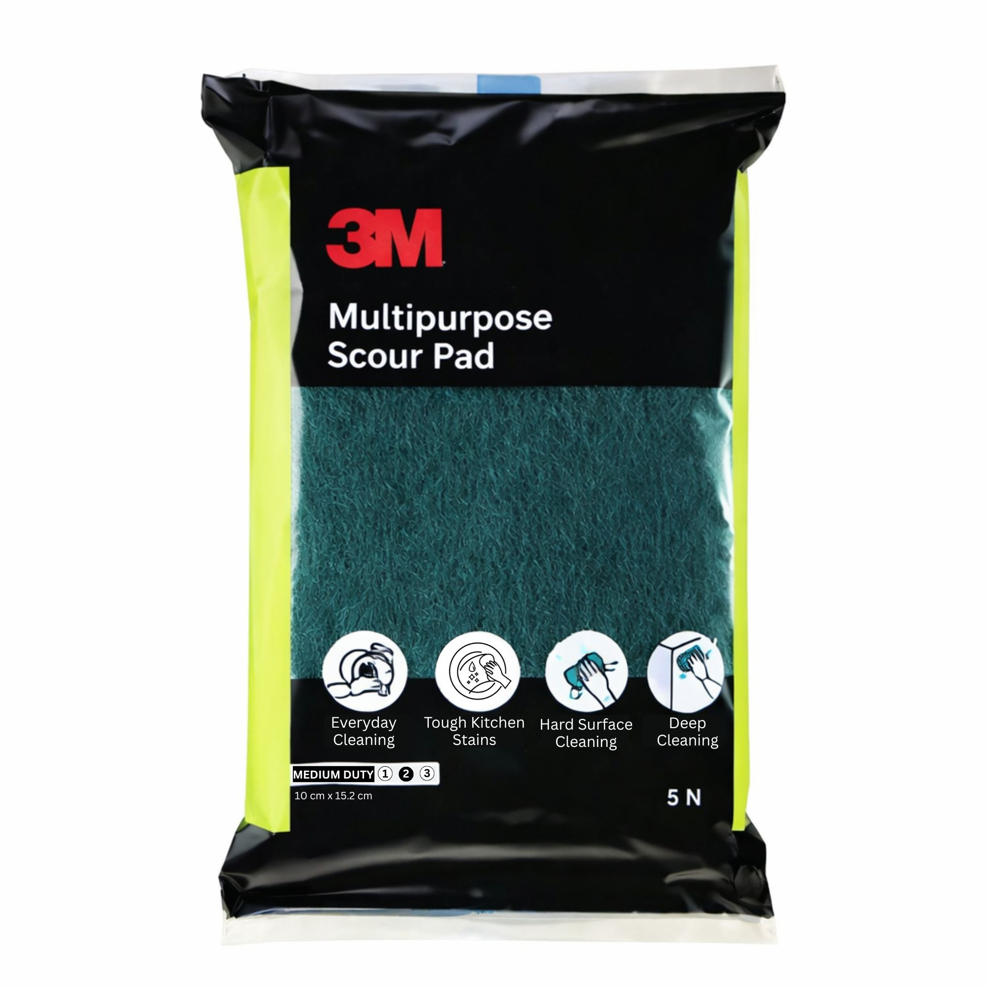 Scotch Brite 4X6 Inch 3M Pack of 5