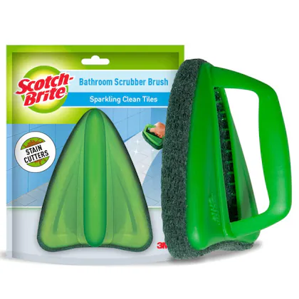 Floor Scrubber with Scotch Brite