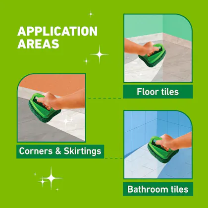 Floor Scrubber with Scotch Brite