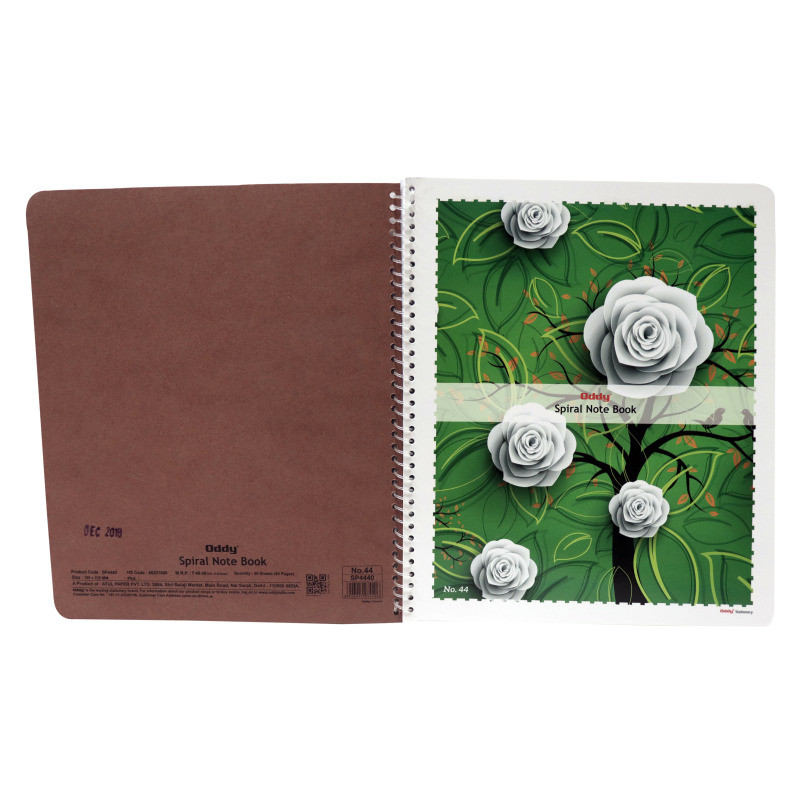 Spiral Notebook 16 40 sheets Oddy SP4440