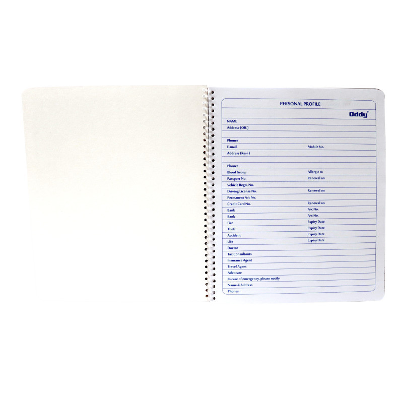 Spiral Notebook 16 40 sheets Oddy SP4440