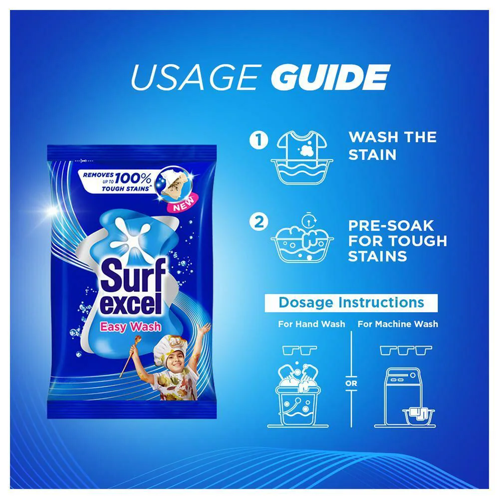 Detergent Powder 1 Kg Surf Excel Easywash