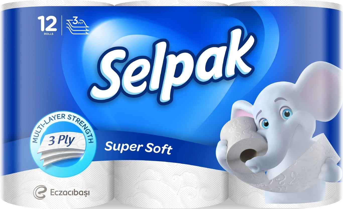 Toilet Roll 140 Sheets 3 Ply Virgin Selpak