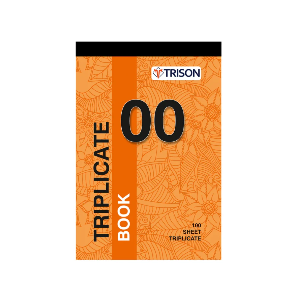 Triplicate Set Triplicate Book Trison No.00 1/12 (100 Set)