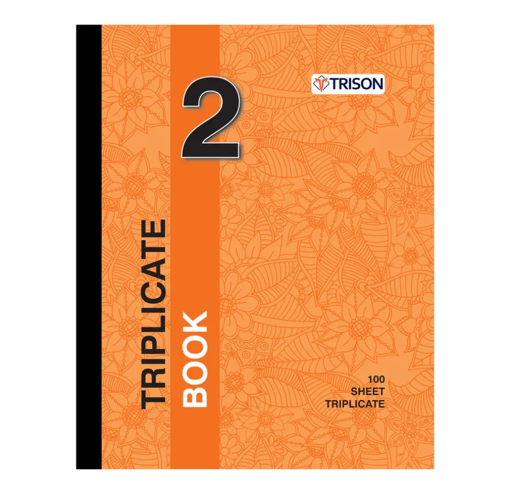 Triplicate Set Triplicate Book Trison No.2 1/6 (100 Set)