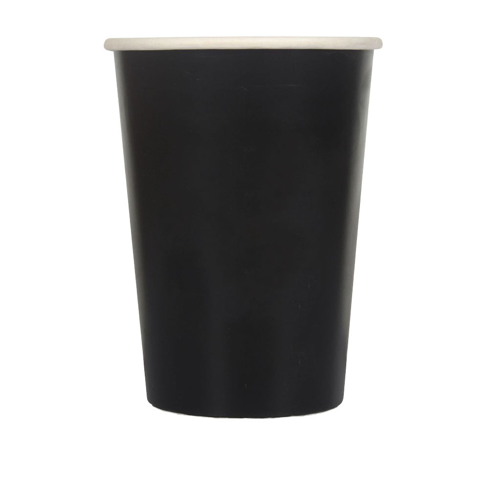 Image of Disposable Double walled paper Cup 400 ML 265 GSM Black
