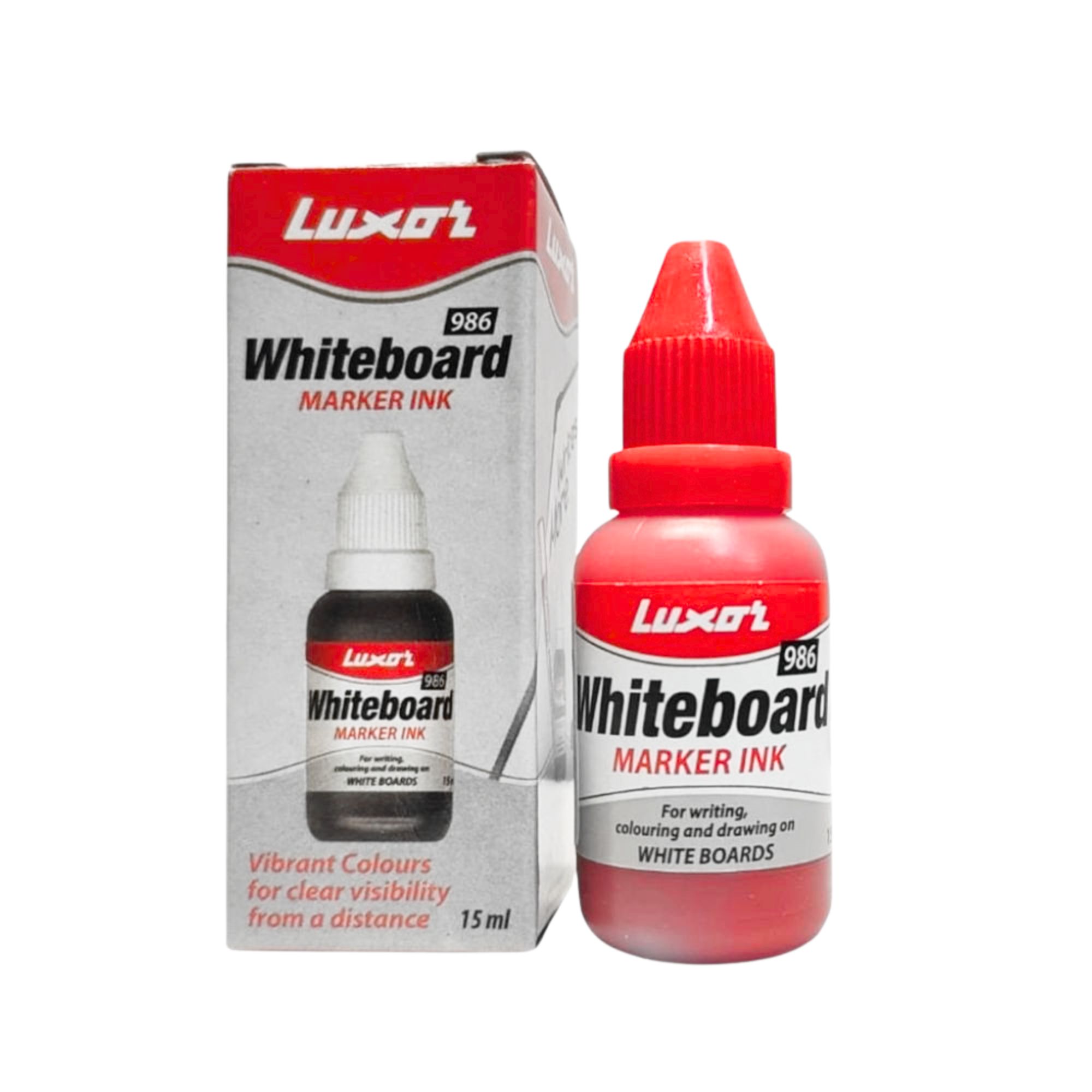 Permanent Board marker refill Red Luxor 15 Ml
