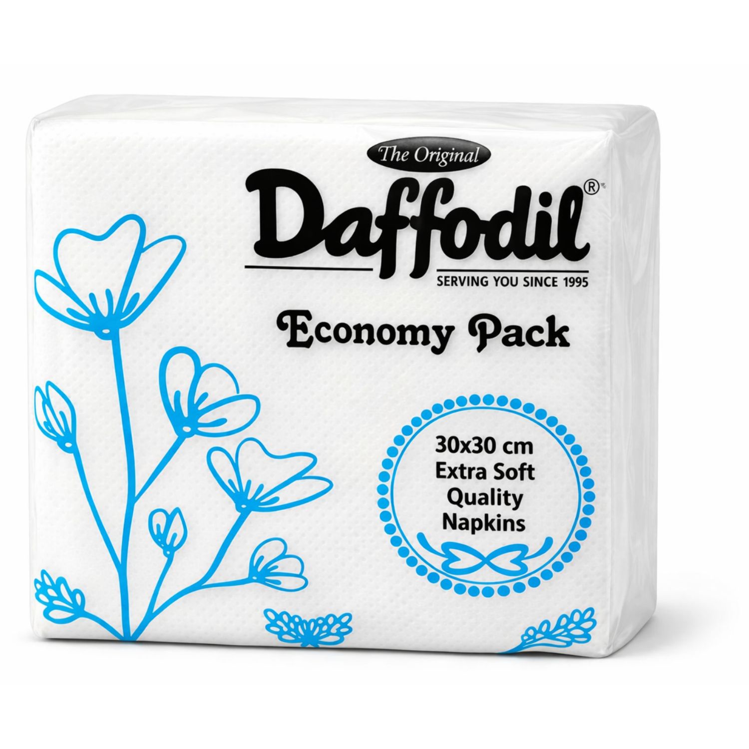 Paper Napkin 100 Sheets 3030 Cm 1 Ply Daffodil