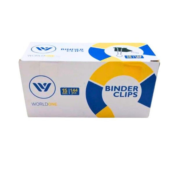 Binder Clip 15mm Worldone