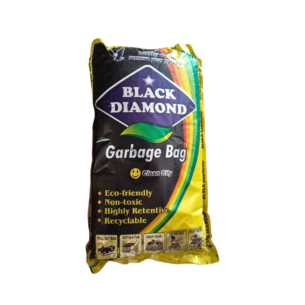 Image of Garbage bag black diamond 20x24