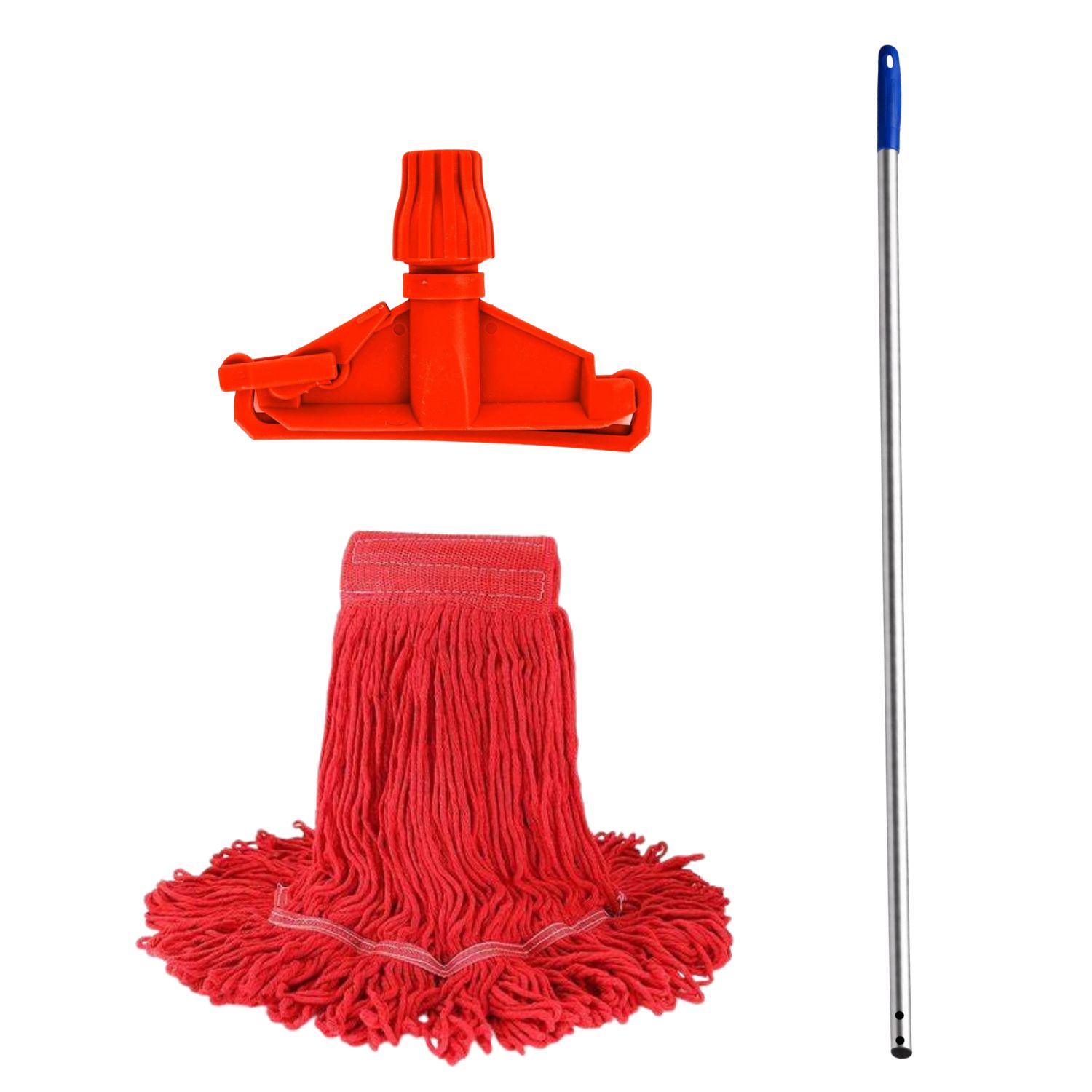 Wet Mop Set Red MM with 5ft rod